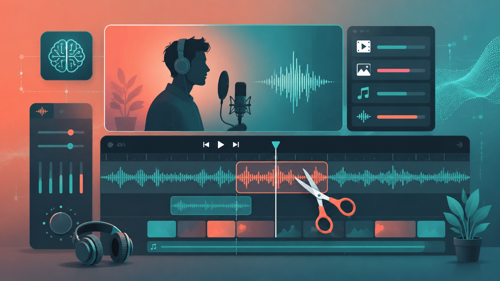 Descript AI audio and video editor